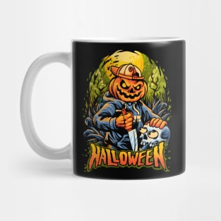 Stickers Halloween Drunk skull Sticker Mug